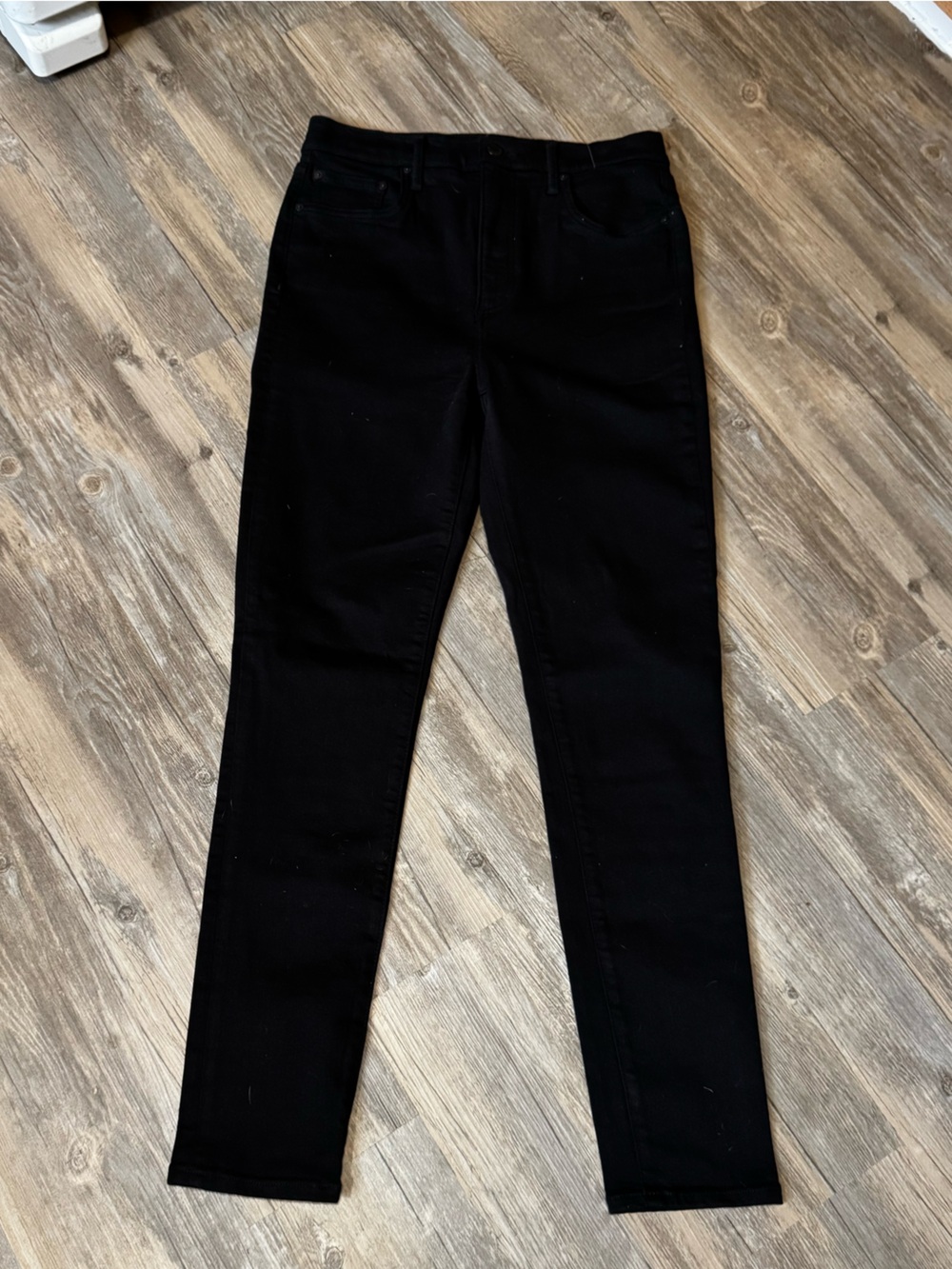 Denim Forum the Lola High Rise Skinny
